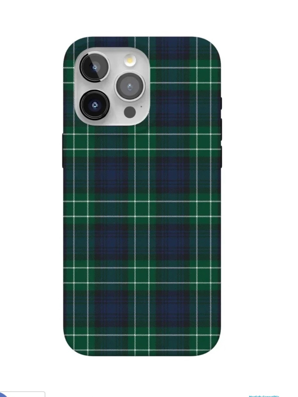 Casely iPhone 15 Pro Spruce Kitty and Vibe Holiday Case